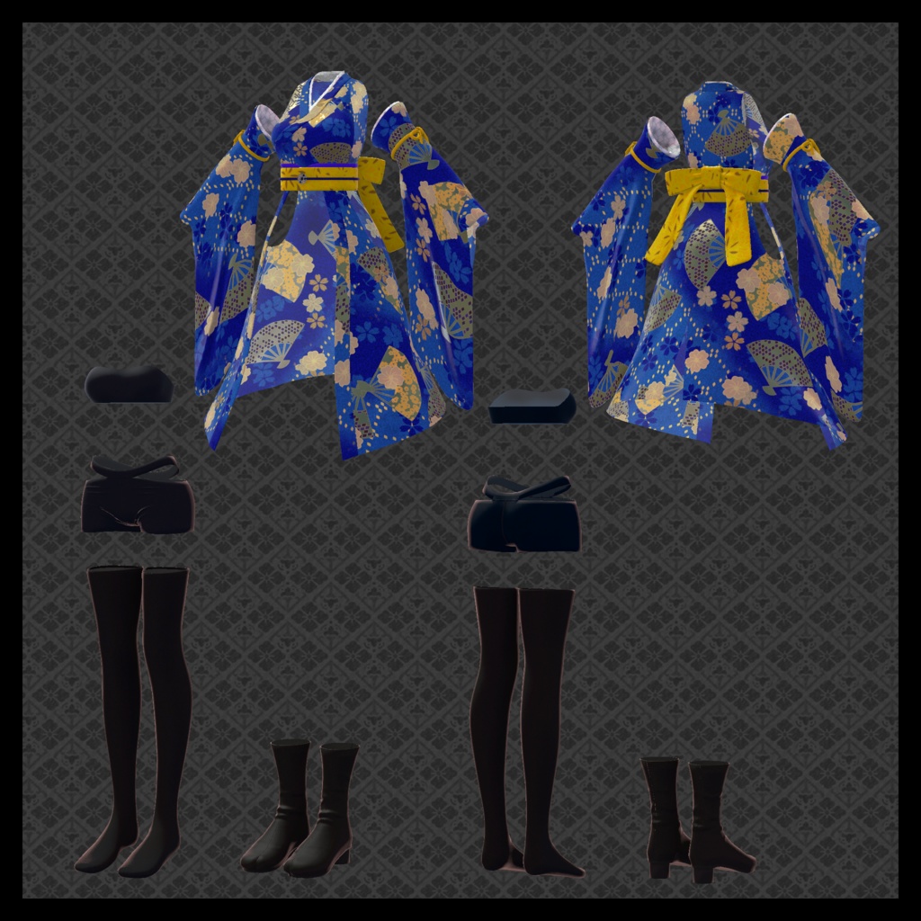 和装 焔 / 澪 / 宵【華夜対応】