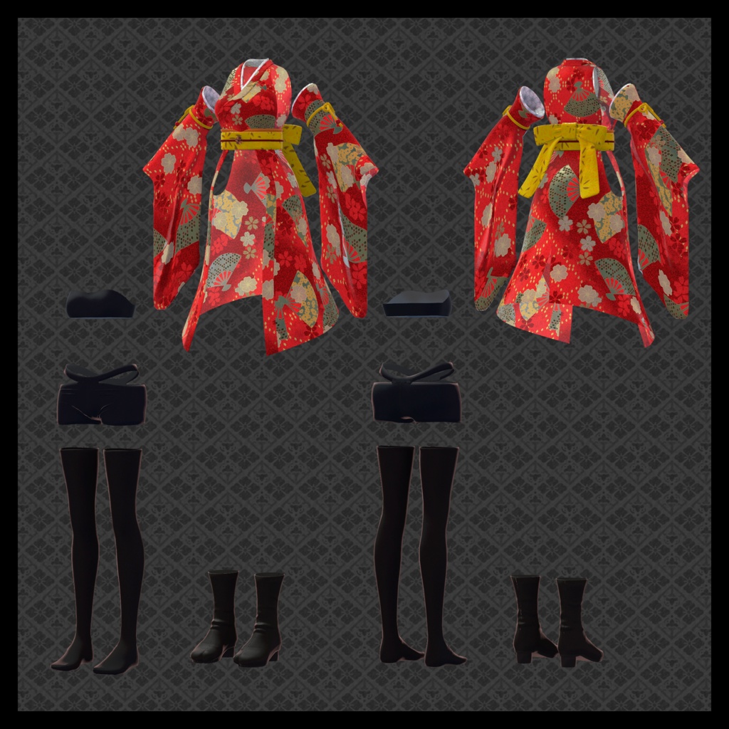 和装 焔/澪/宵 【薄荷対応】