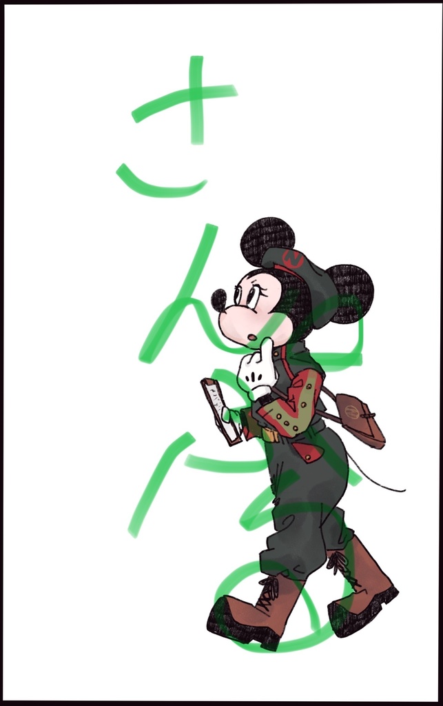 カード型アクキー【ミニー】