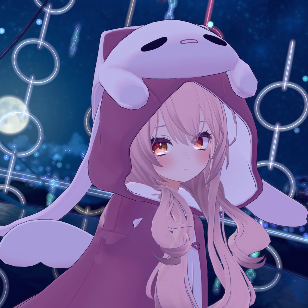 PB設定済みめいゆん用フードのみみ