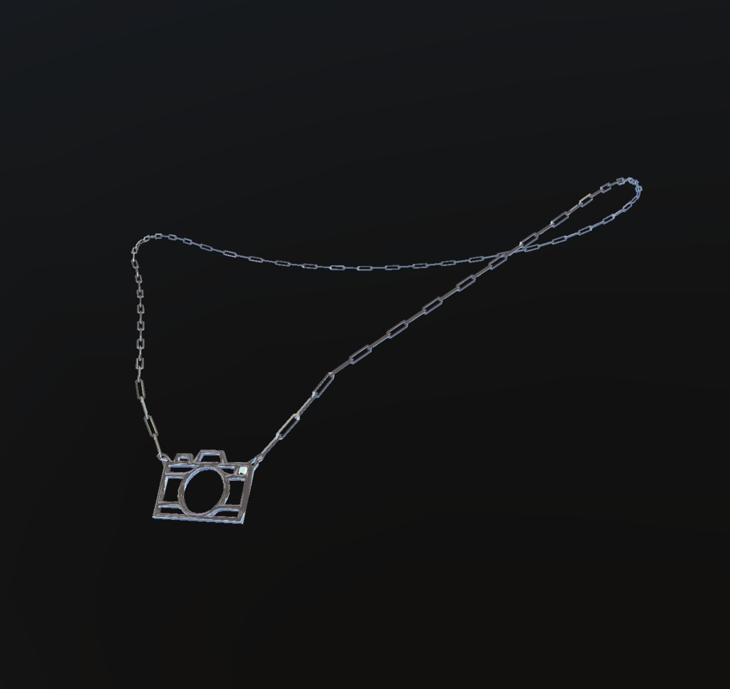 Camera Charm Neclace