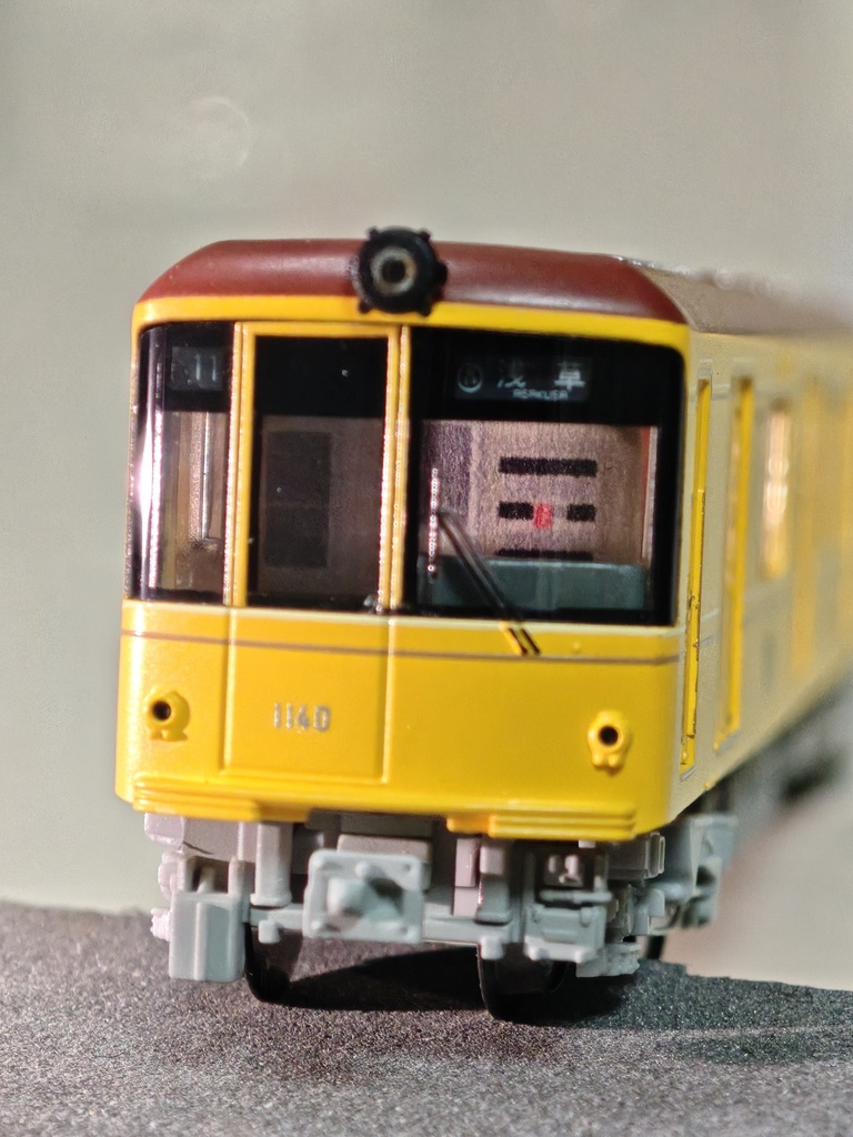 2-004 東京メトロ1000系乗務員室仕切りステッカー