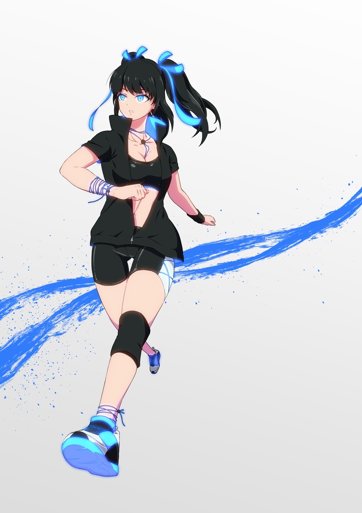 【Live2Dモデル】光る!ツインテール少女!