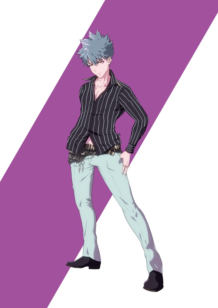 【Live2Dモデル】クール系男性モデル