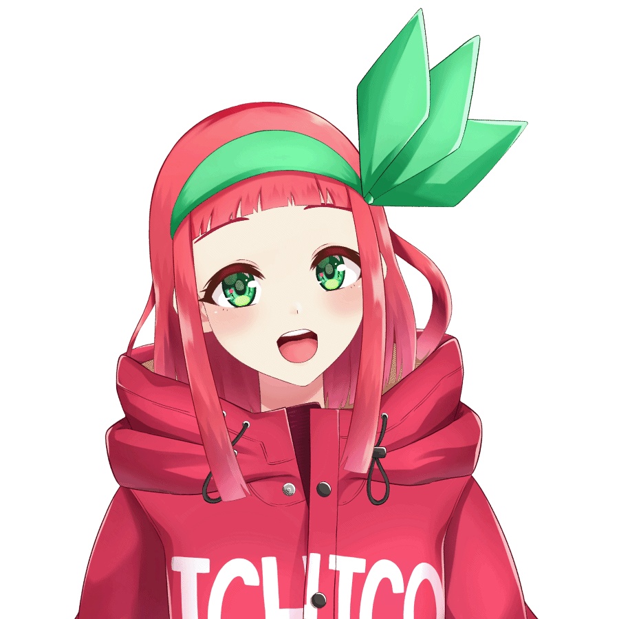 【Live2Dモデル】いちご好きの女の子