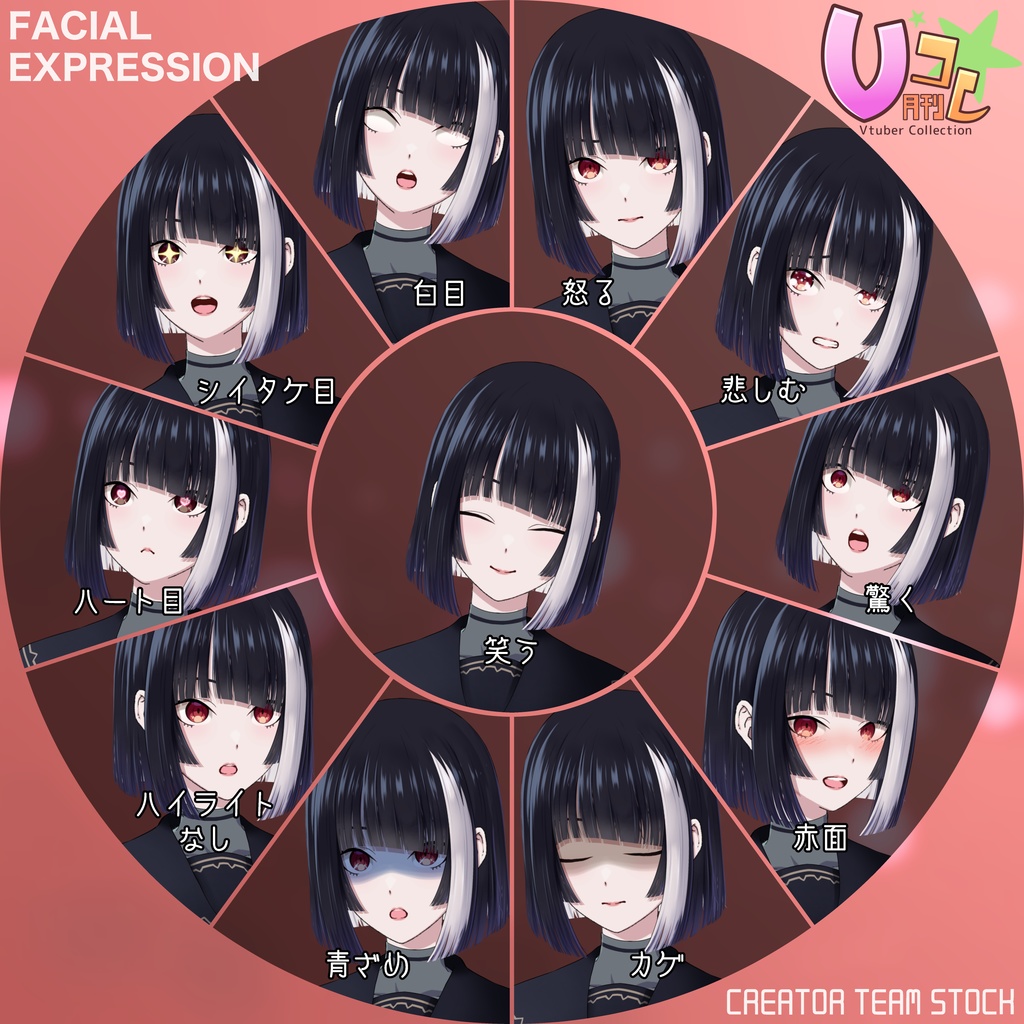 【月刊Vコレ】黒薔薇セーラー服