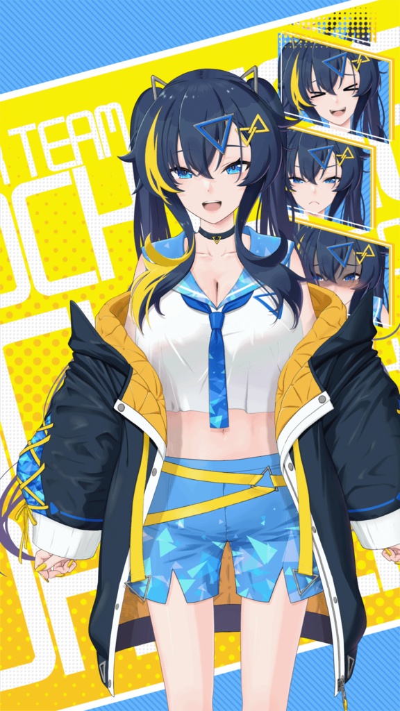 【オリジナルLive2Dモデル】デルタ【VTS対応】