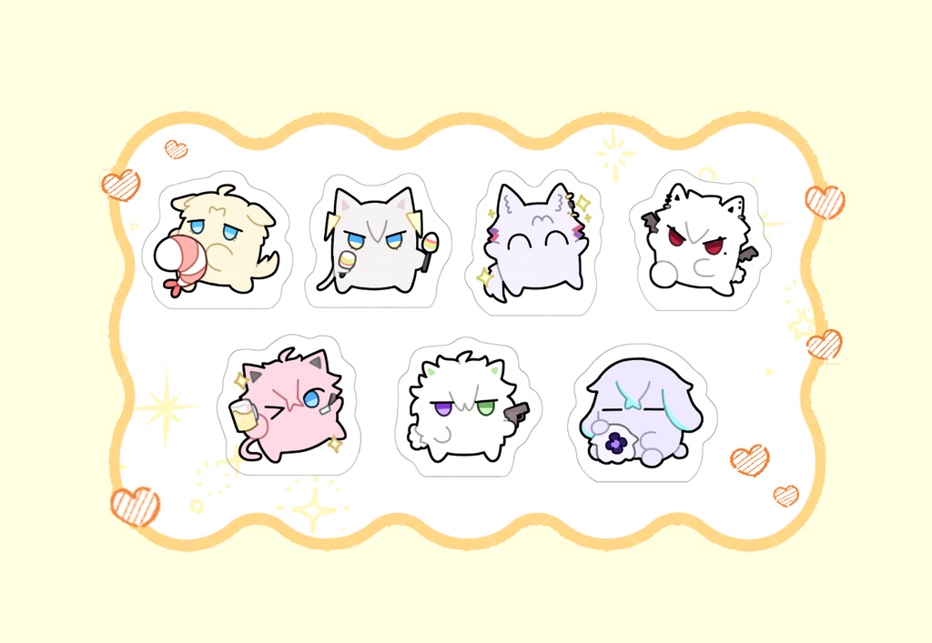 謎の生き物【アクリルキーホルダー】
