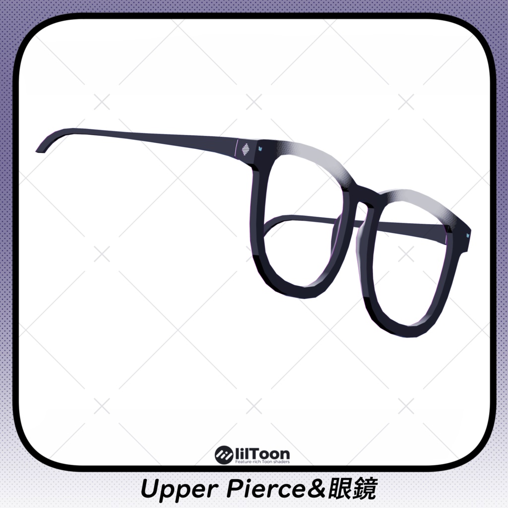 Upper Pierce & 眼鏡