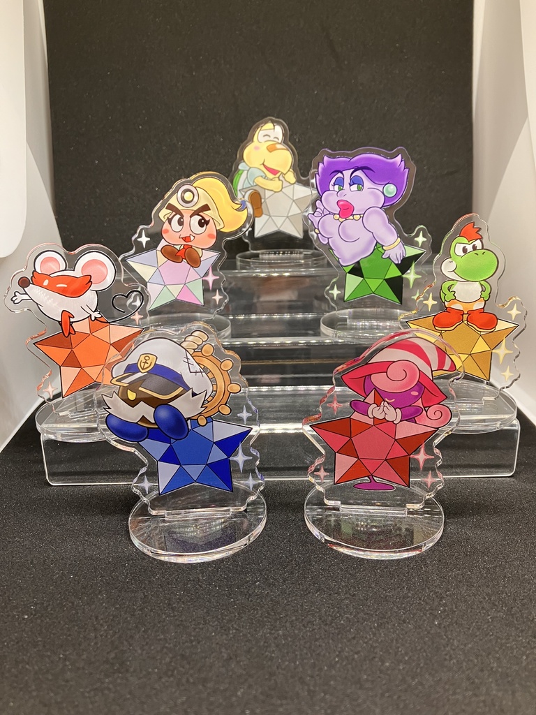 なかまアクリルスタンド 7種セット