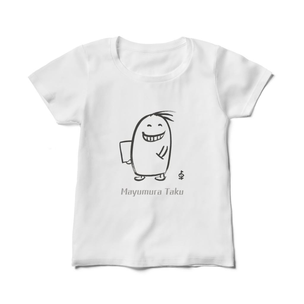 卓ちゃん人形(ニヤリ)レディースTシャツ