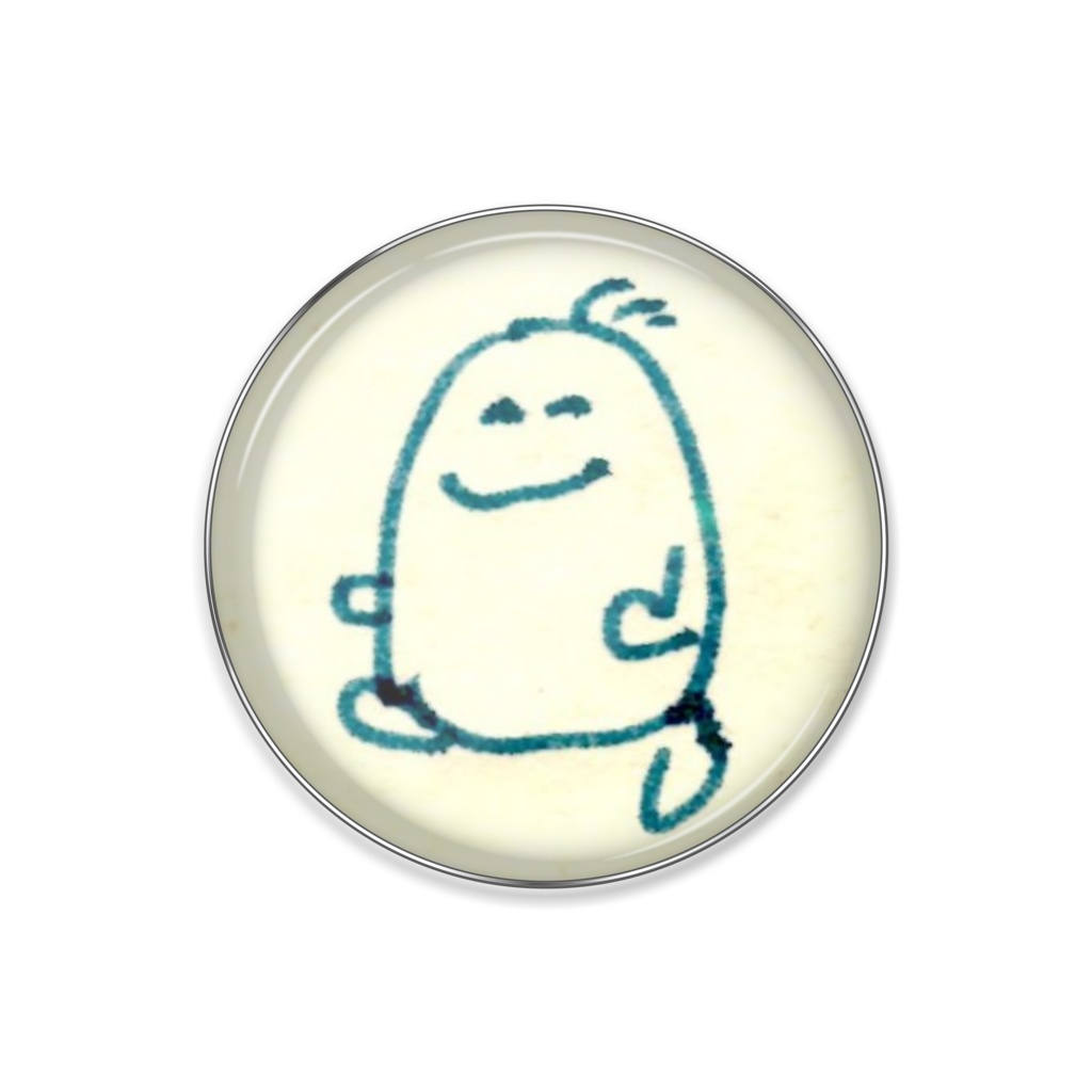 卓ちゃん人形ピンバッジ