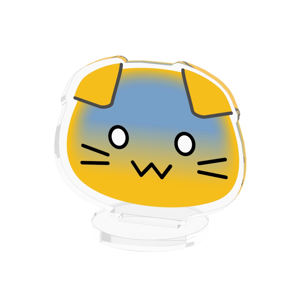 :blobcat_taremimi_gkbr: アクリルフィギュア