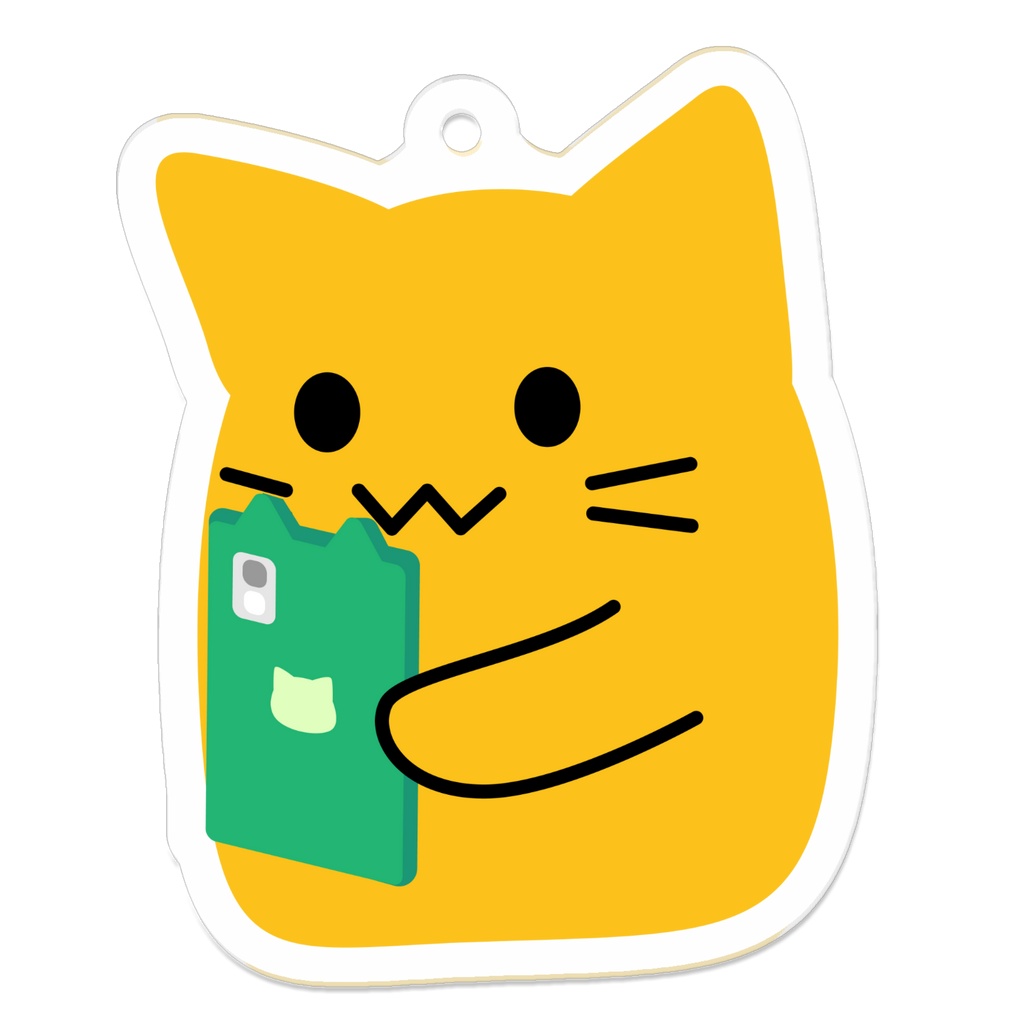 :blobcat_smartphone_camera: アクリルキーホルダー