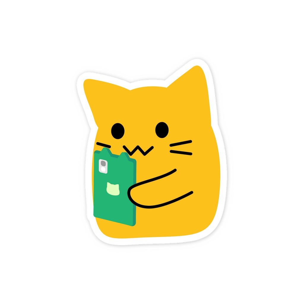 :blobcat_smartphone_camera: ステッカー