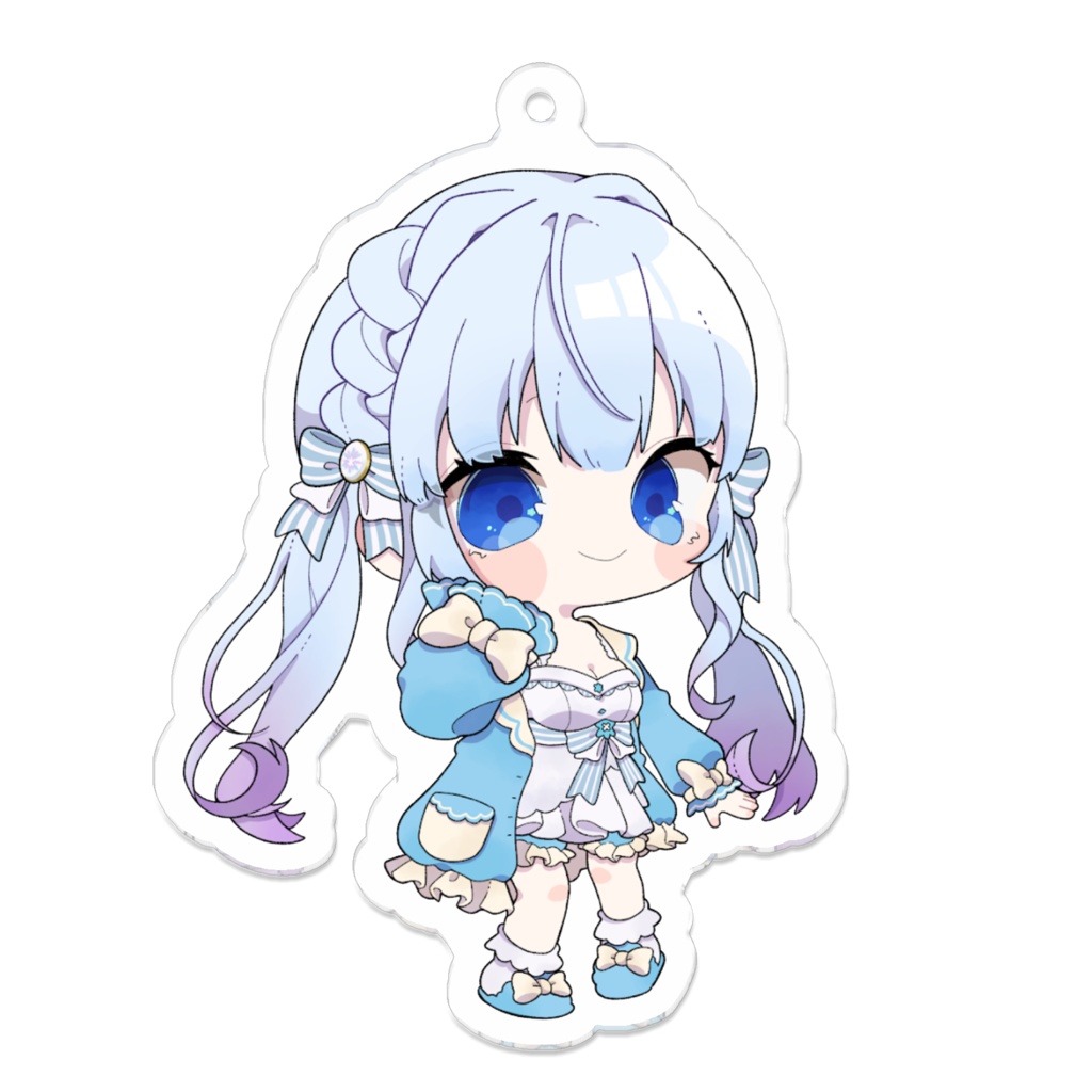 風花まゆり　チビまゆキーホルダー