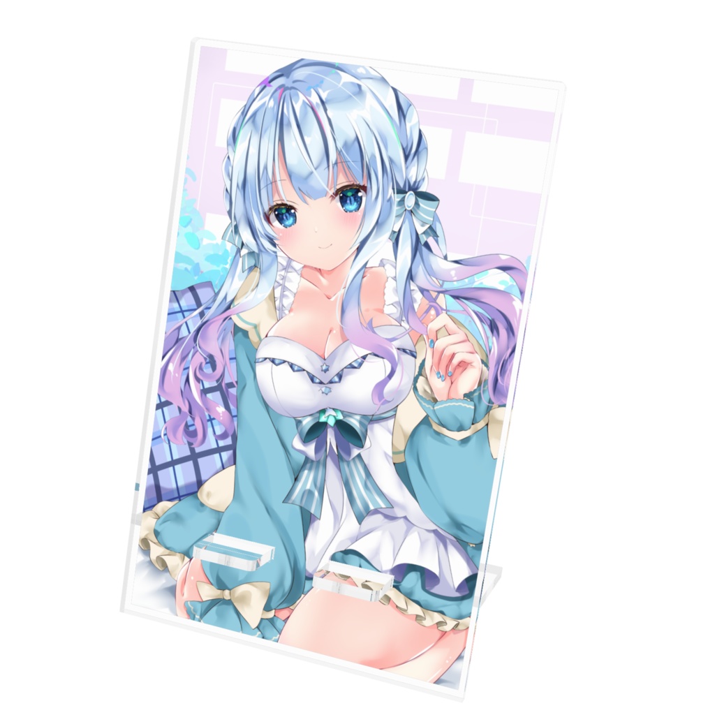 風花まゆり　アクリルスマホスタンド