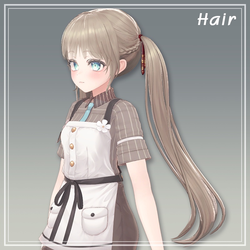 Twin-Tail Hairツインテール【マヌカ用】