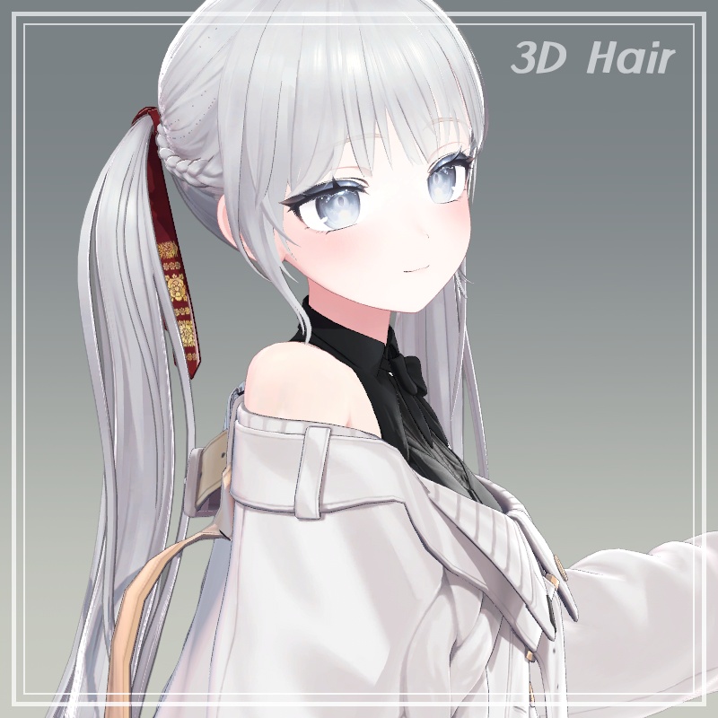 Twin-Tail Hairツインテール【5アバター対応】