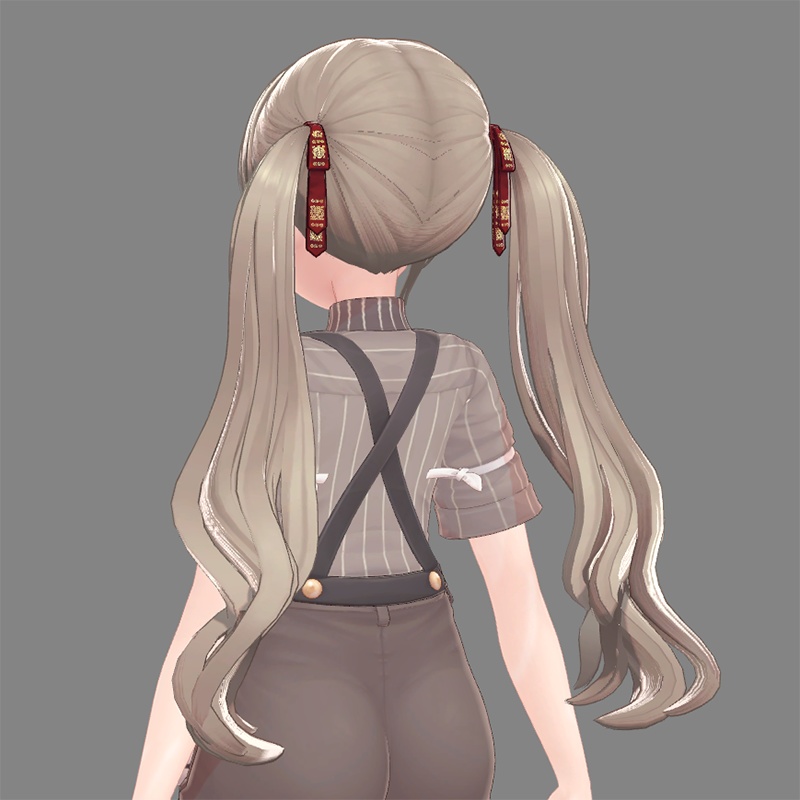 Twin-Tail Hairツインテール【マヌカ用】