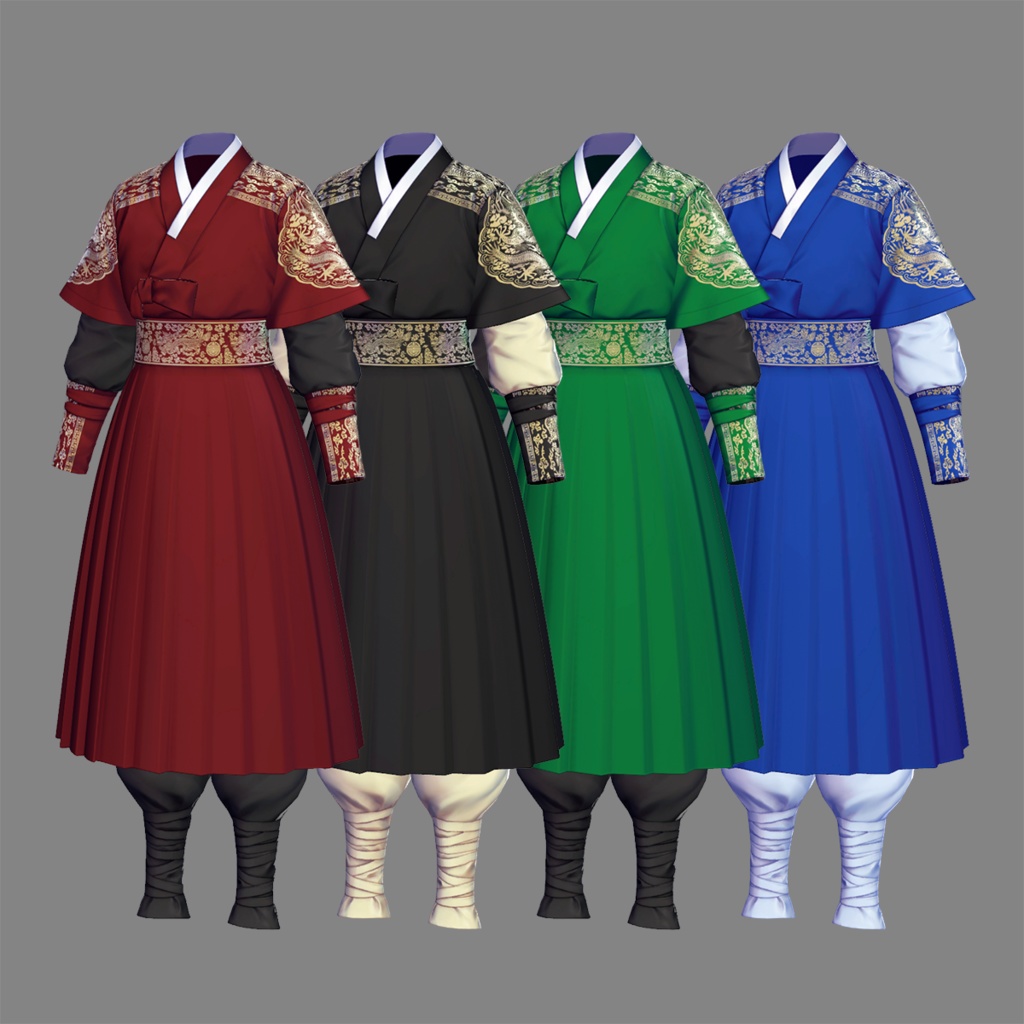 Hanbok for men 男性用韓服【彼方-Kanata-対応】