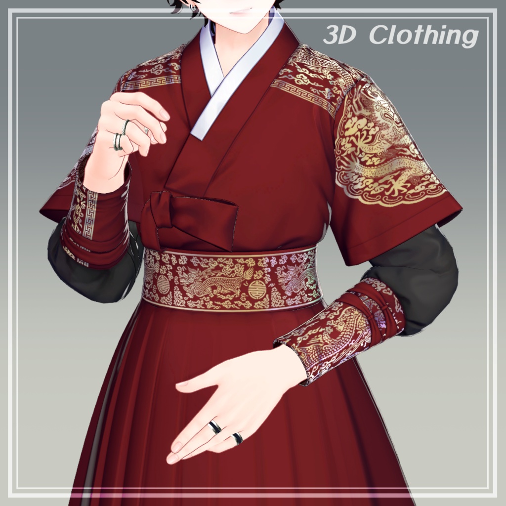 Hanbok for men 男性用韓服【彼方-Kanata-対応】