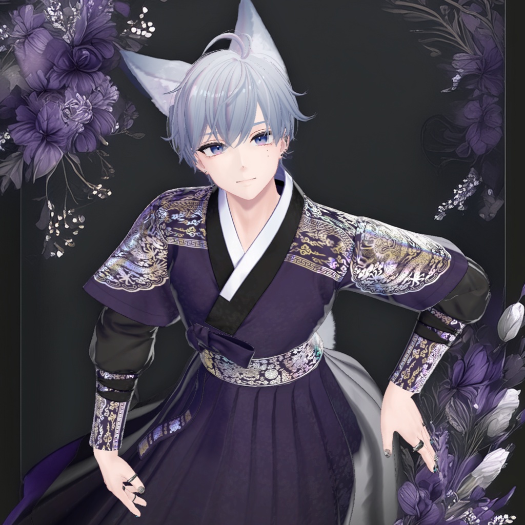 Hanbok for men 男性用韓服【彼方/狛乃対応】