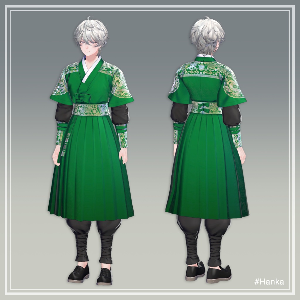 Hanbok for men 男性用韓服【5アバター対応】
