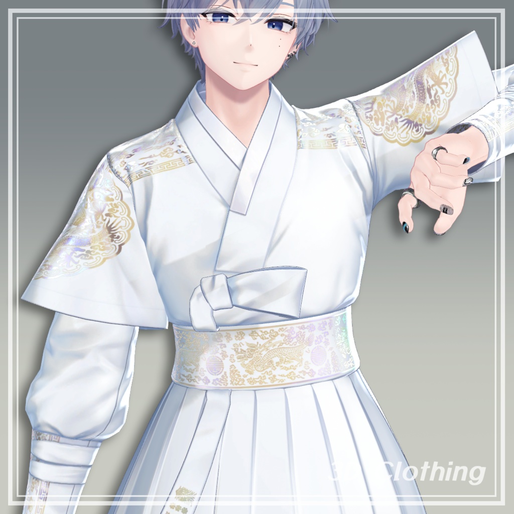 Hanbok for men 男性用韓服【彼方/狛乃対応】