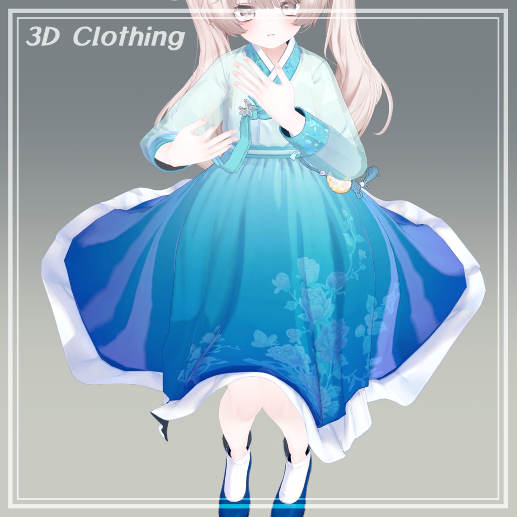 Modern Hanbok 改良韓服_V2【5アバター対応】