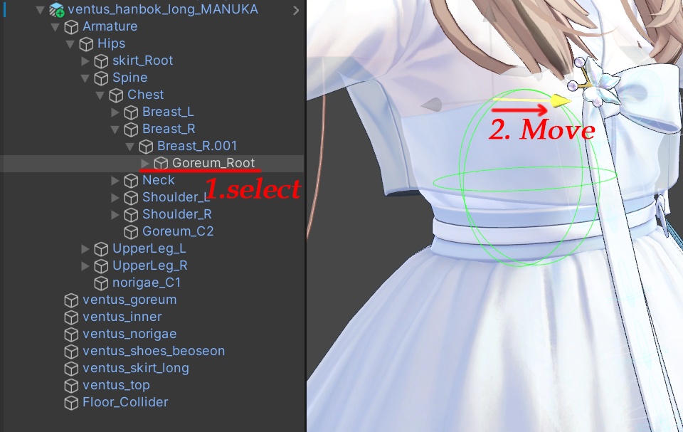 Modern Hanbok 改良韓服_V2【5アバター対応】