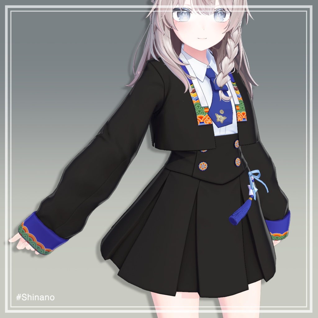 Dancheong(丹靑) School Look 【10アバター対応】