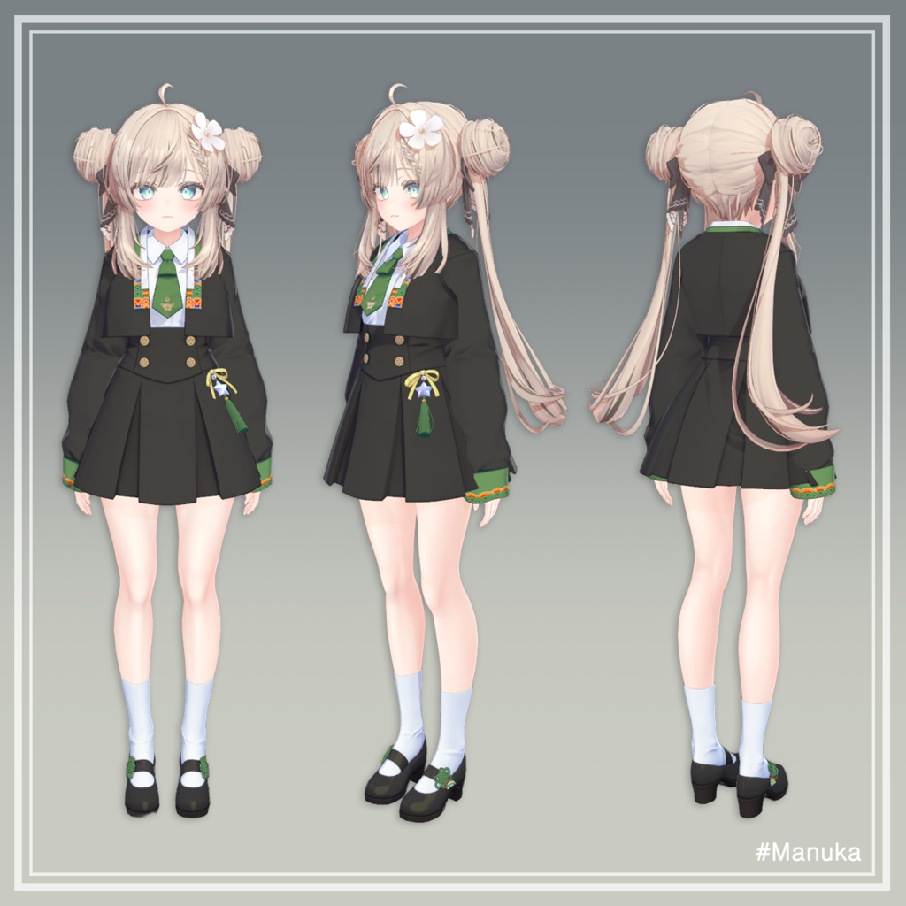 Dancheong(丹靑) School Look 【10アバター対応】