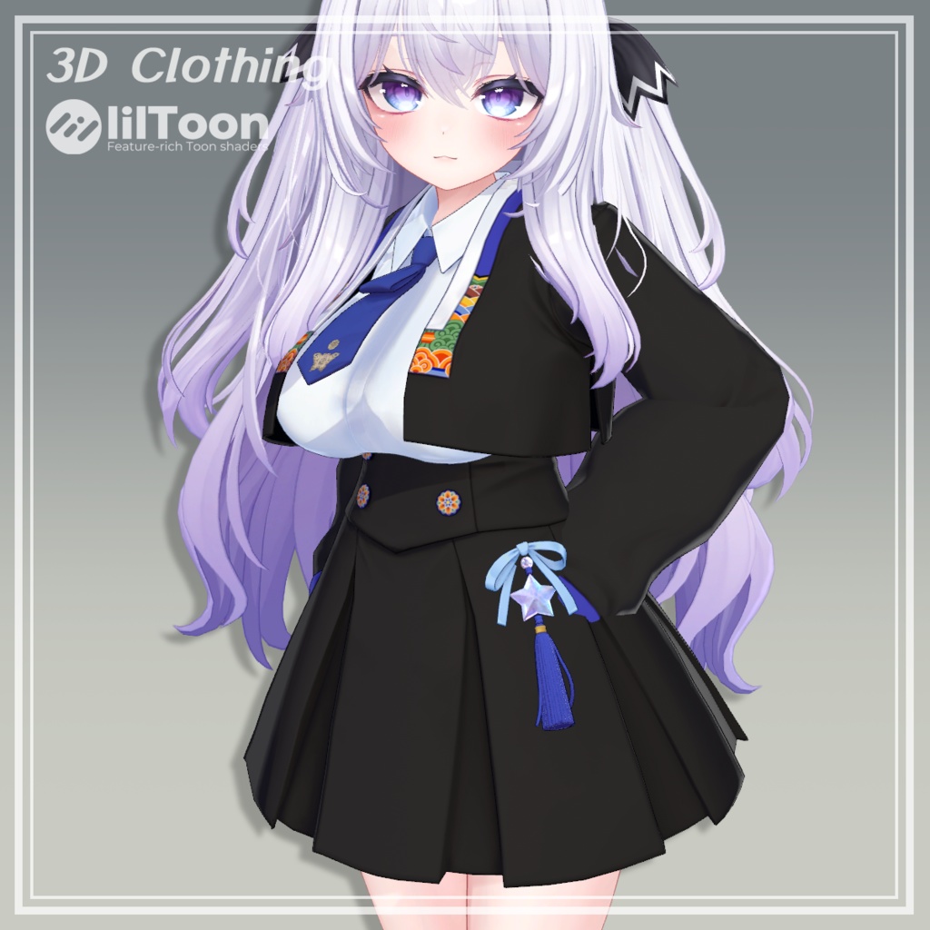 Dancheong(丹靑) School Look 【6アバター対応】