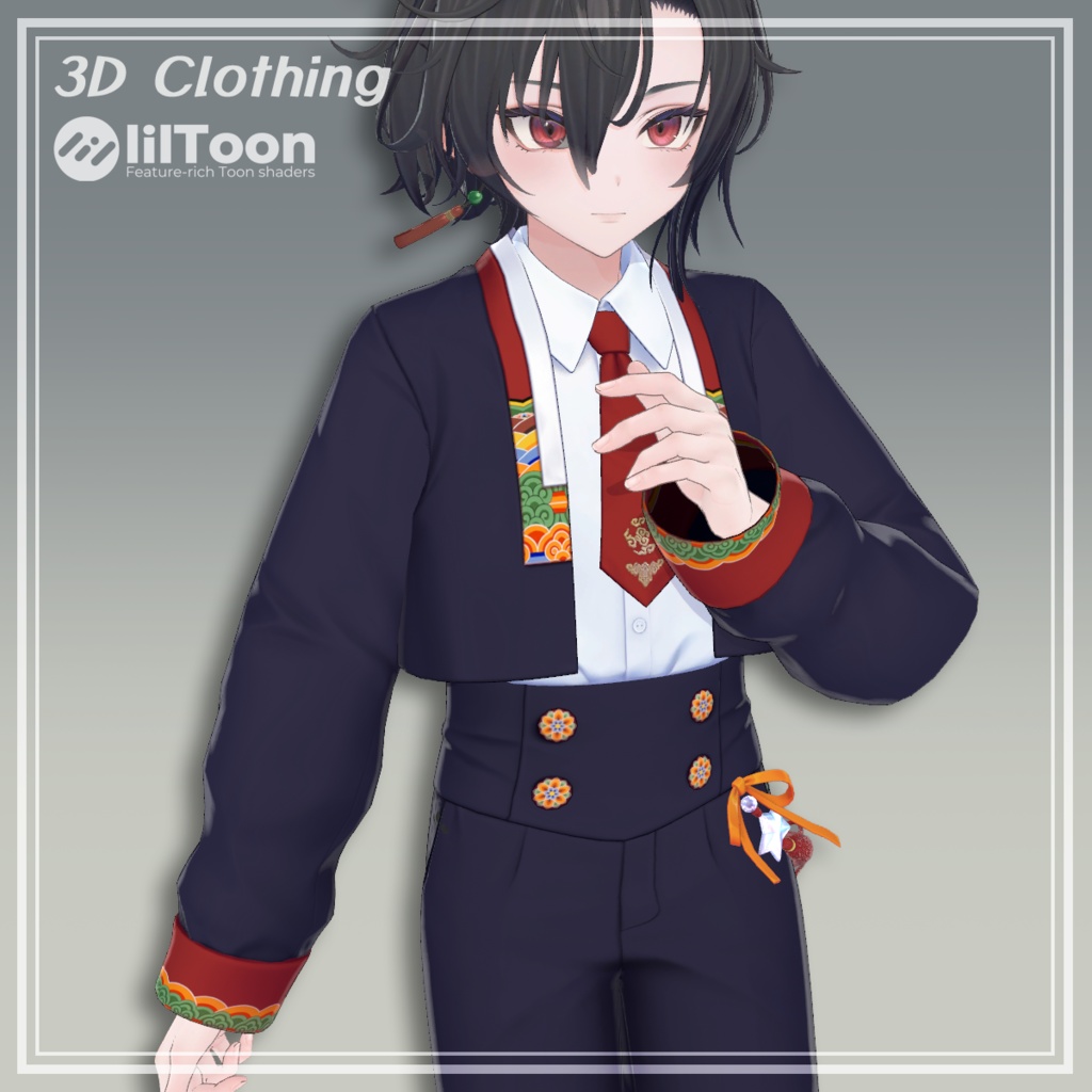 School Look for men 【彼方/狛乃/墨惺対応】