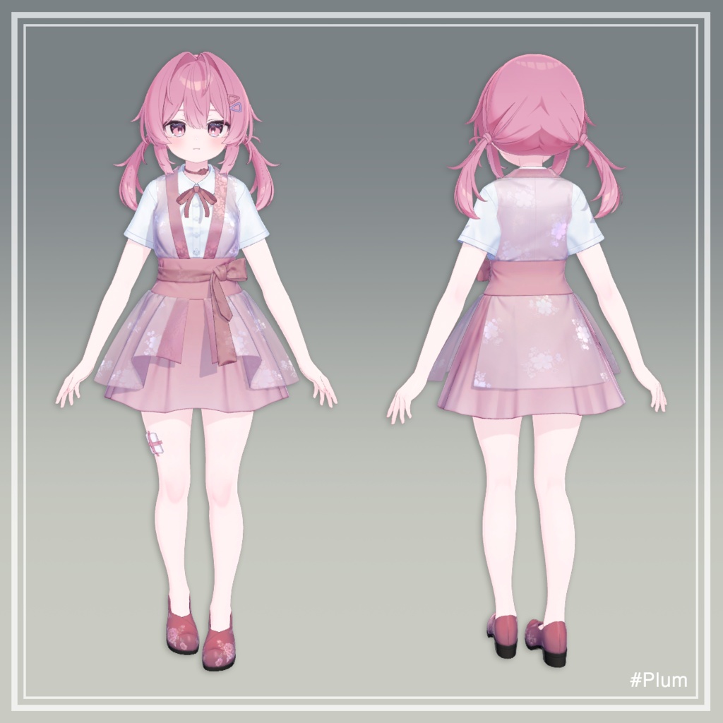 Petal Bloom Layered Skirt【6アバター対応】