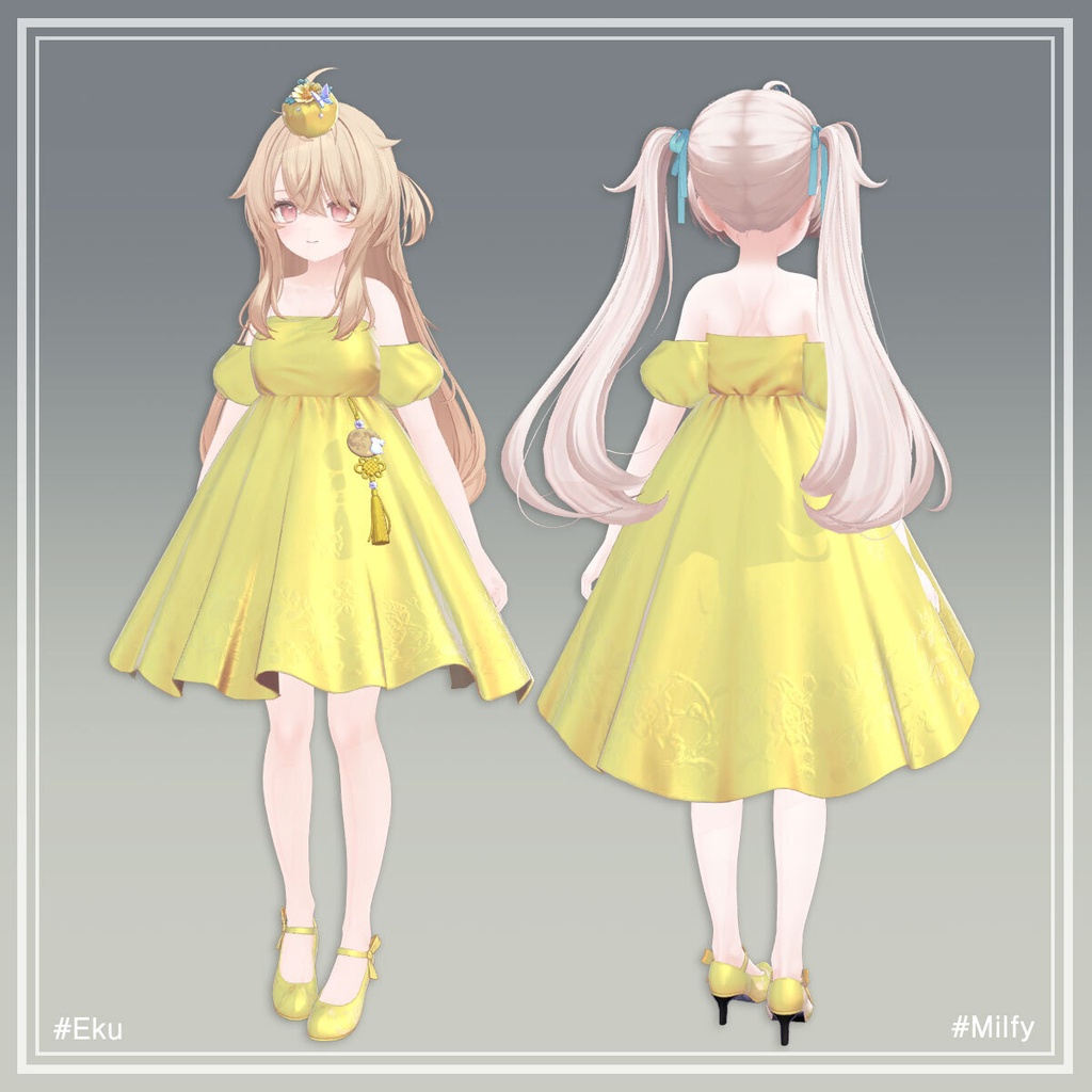 MoonRabbit MiniDress【11アバター対応】