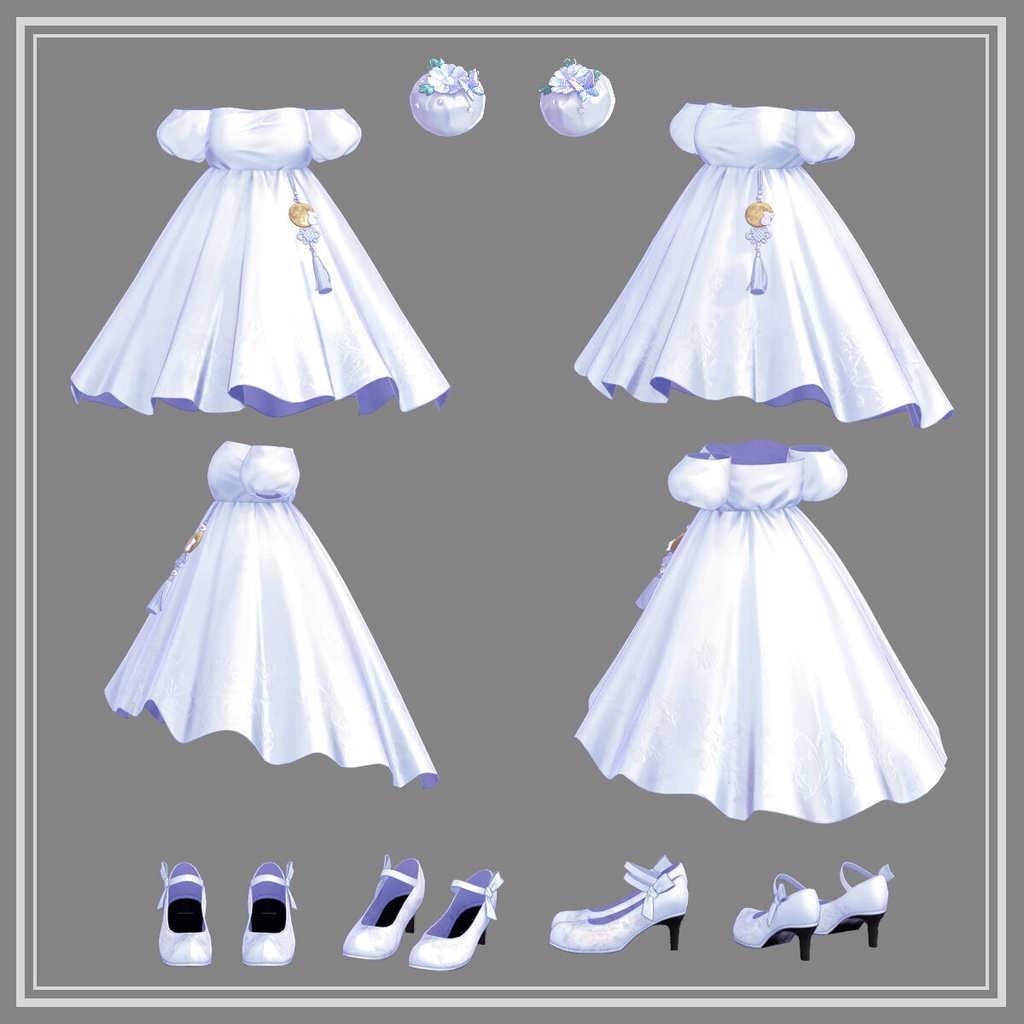 MoonRabbit MiniDress【11アバター対応】