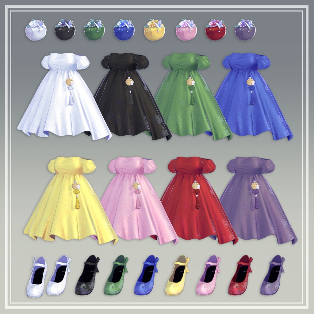 MoonRabbit MiniDress【11アバター対応】