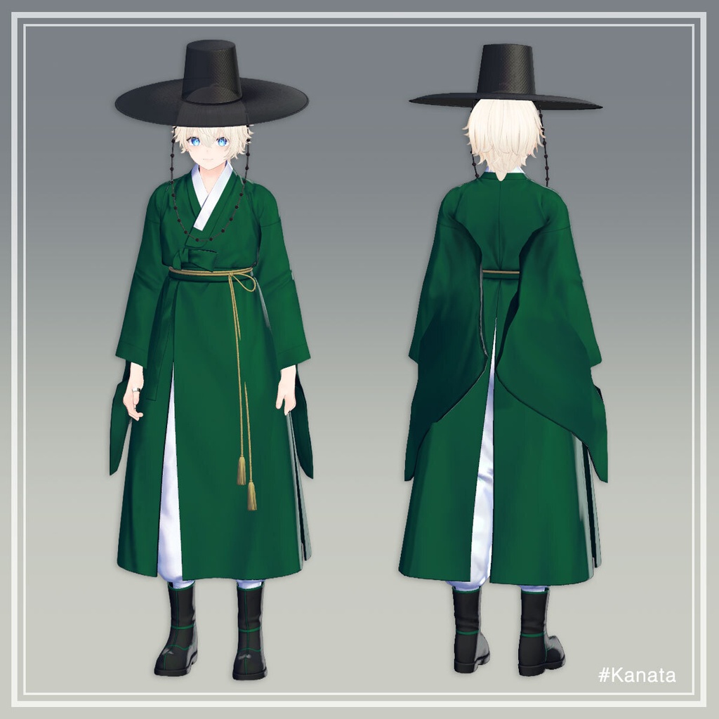 Mens Hanbok Dopo 男性韓服 道袍【5アバター対応】