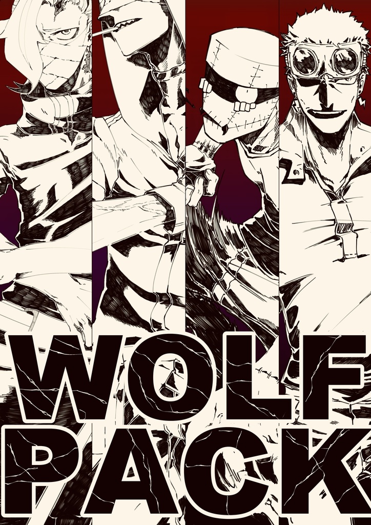 WOLF PACK A5 クリアファイル