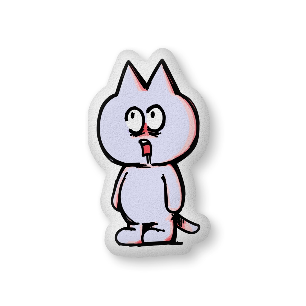 虚無にゃんのふかふかクッション