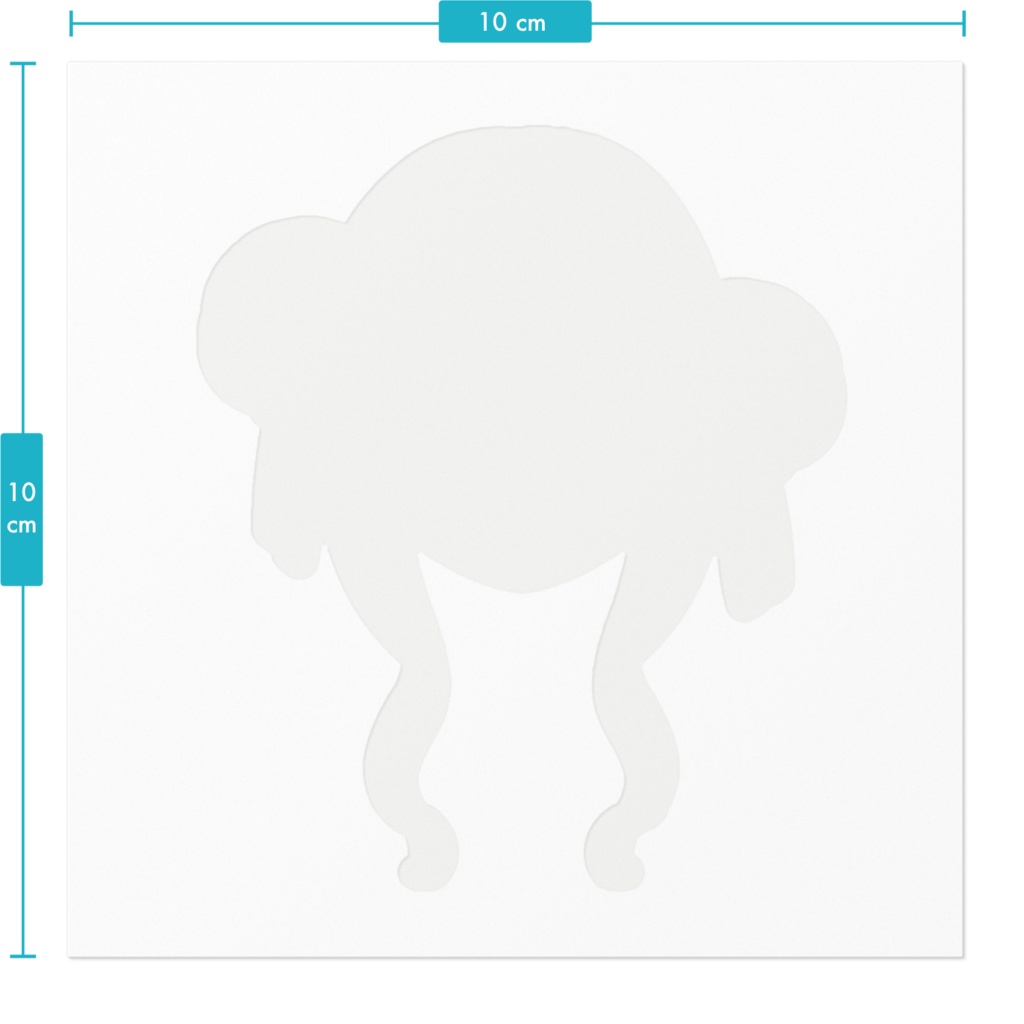 えこぴの顔面ステッカー