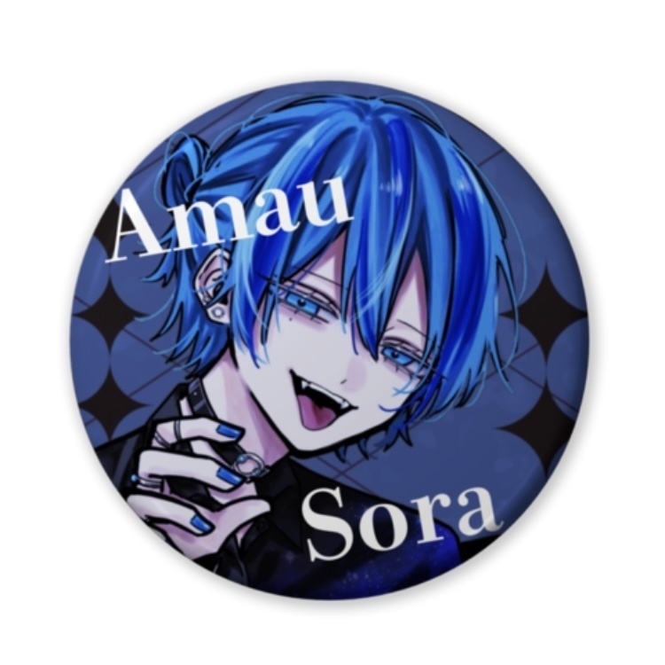 メンヘラすぎるあまうの缶バッジ