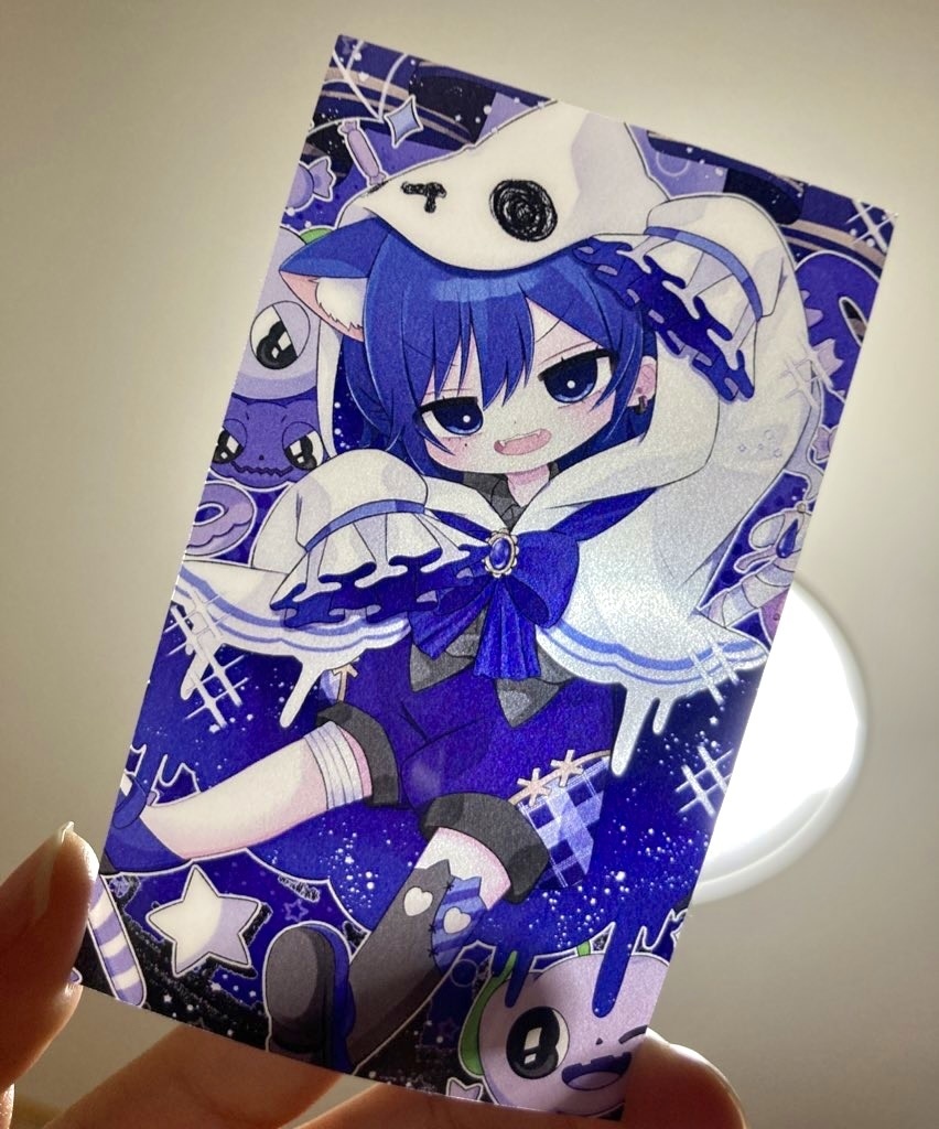 直筆お名前入りクリアカード