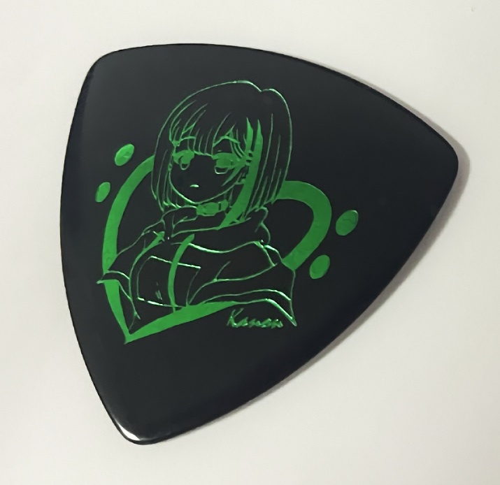 ベース・ギター用ピック（花奏かのんA）