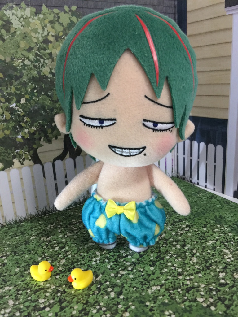 水玉かぼちゃパンツ【ブルー】