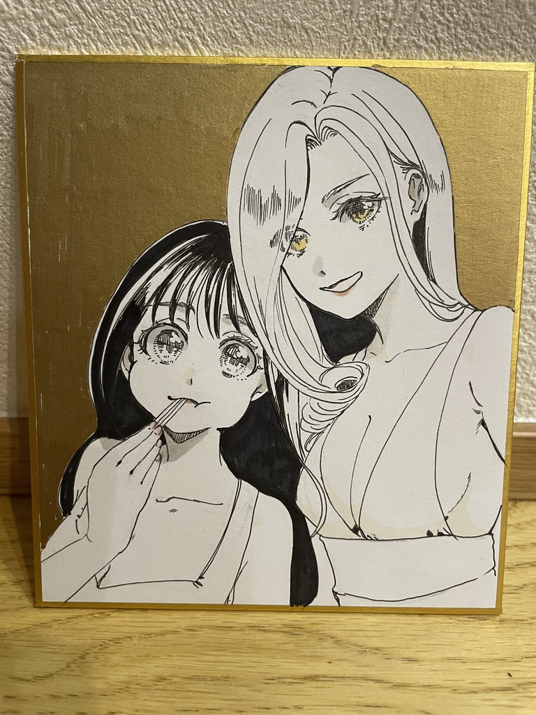 りょーことひよ小色紙