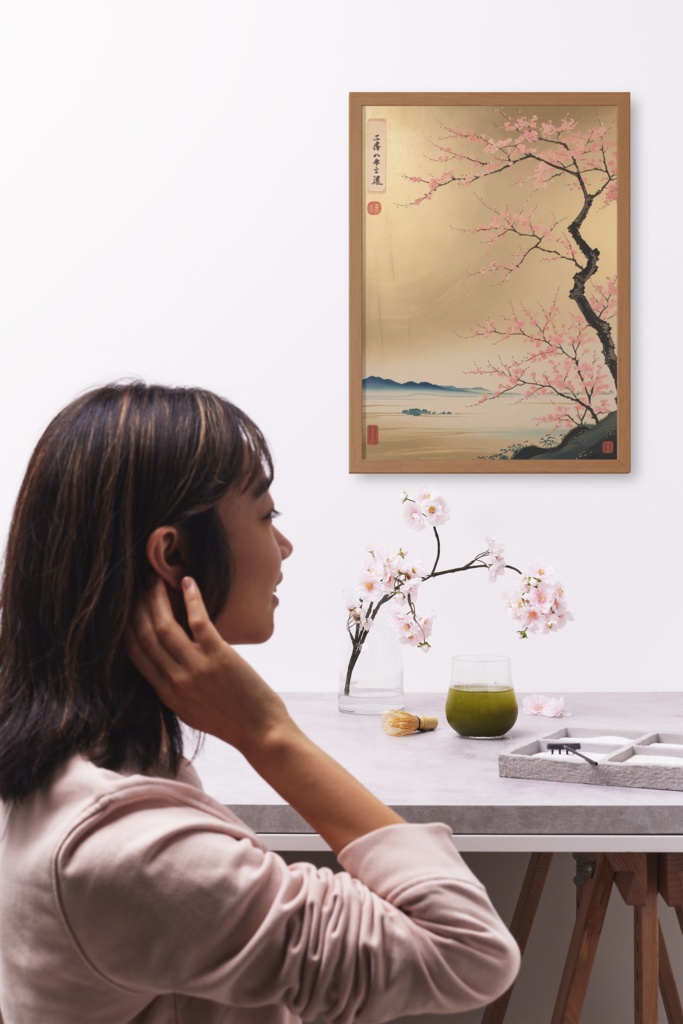 桜 WallArt AI