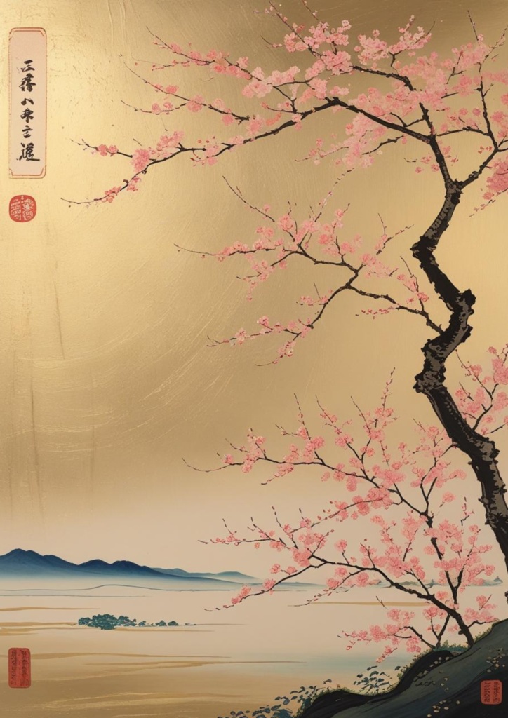 桜 WallArt AI